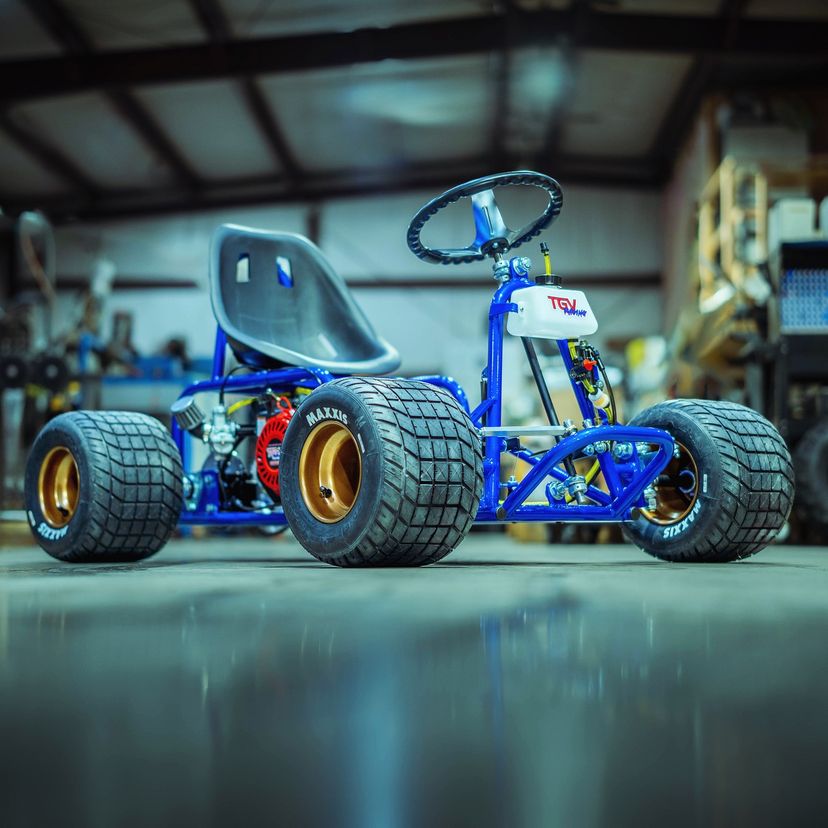2024 "Blue Edition" Go Kart ( Gas Motor ) - Image 2