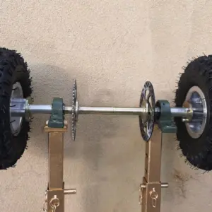 Alternative view of "26″ Rock Mini Trike Axle With Hardware