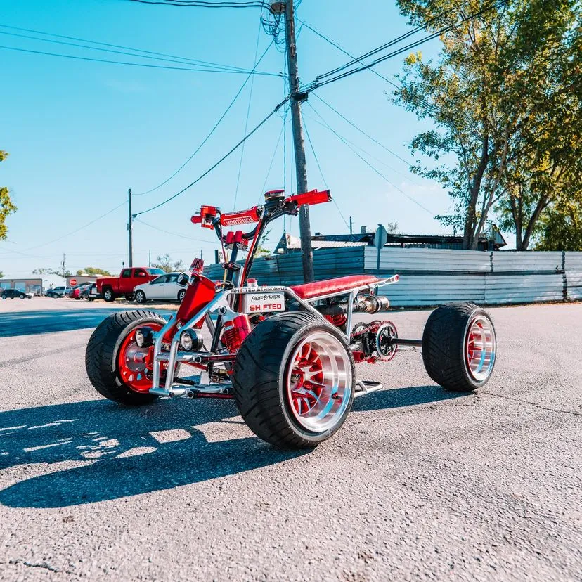 Adult drift trike and electric go-kart custom builds