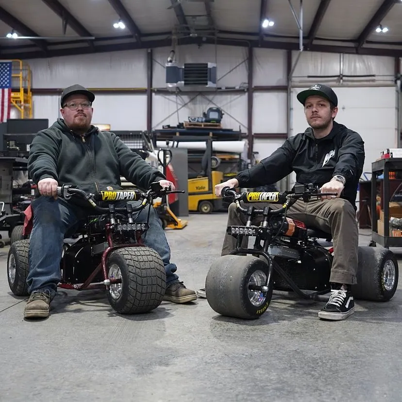 Custom TGV mini trike full build for adult riders