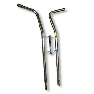 Alternative view of Mini Bike Forks